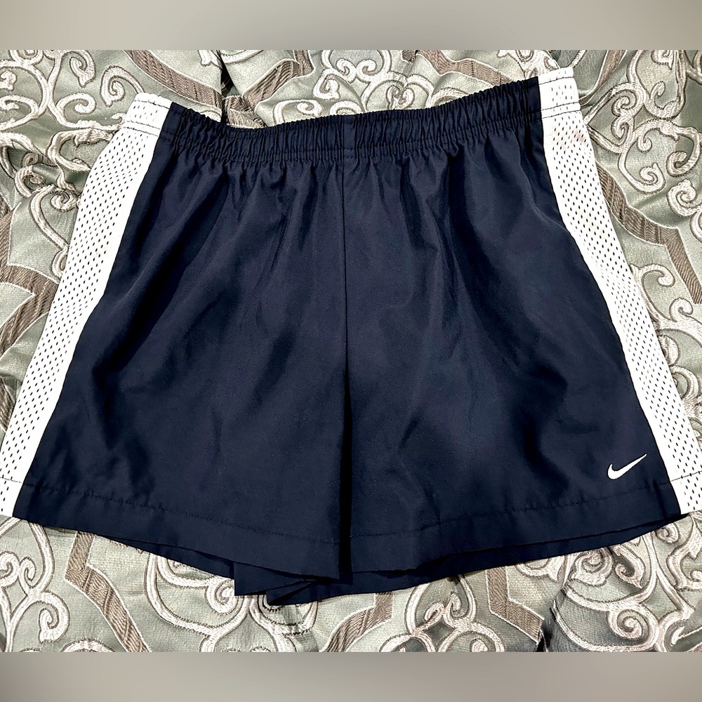 Navy blue Nike shorts